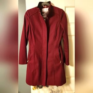 Calvin klein wool coat, size XS, color